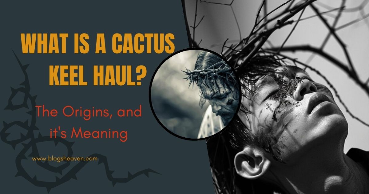 What is a Cactus Keel Haul? The Origins, and it's Meaning