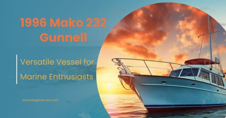 1996 Mako 232 Gunnell: Versatile Vessel for Marine Enthusiasts